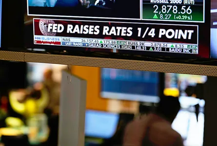 Stocks dip after Fed interest rate hike